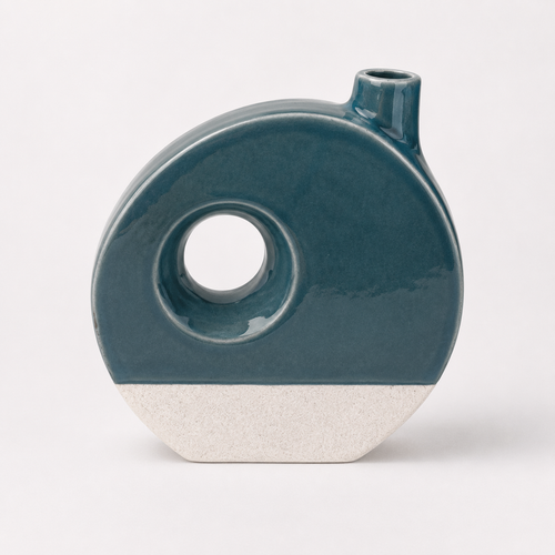 Azure Arch Vase