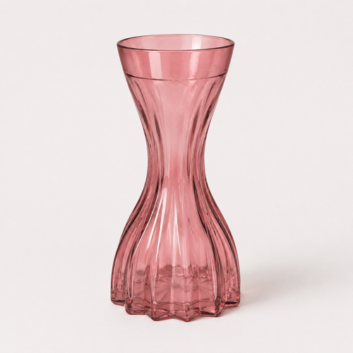 Blush Twist Vase